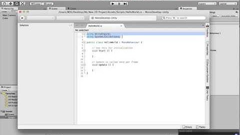 Introduction to Scripting in Unity 3D