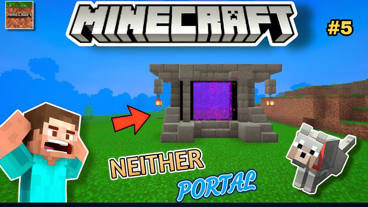 Finally I Made Neither Portal In | Minecraft Survival Series #5 - YouTube