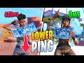 HOW To LOWER Your PING On Fortnite!!