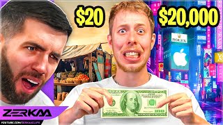 Zerkaa Reacts To I Survived 50 Hours In Tokyo On $20