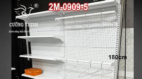 Hướng dẫn lắp kệ tôn lỗ - Kệ sắt Cường Thịnh