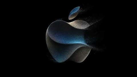 Apple event 2023 Wonderlust animation