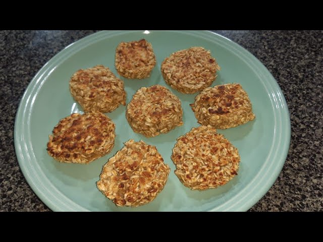 Galletas de avena y plátano