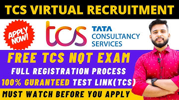 🔴TCS Ninja Hiring 2022 Registration | TCS Ninja 2022 Step by Step Registration process