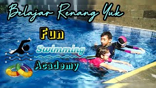 Keseruan Les Renang bersama FS Academy || familyVlog #lesrenang #FunSwimmingAcademy