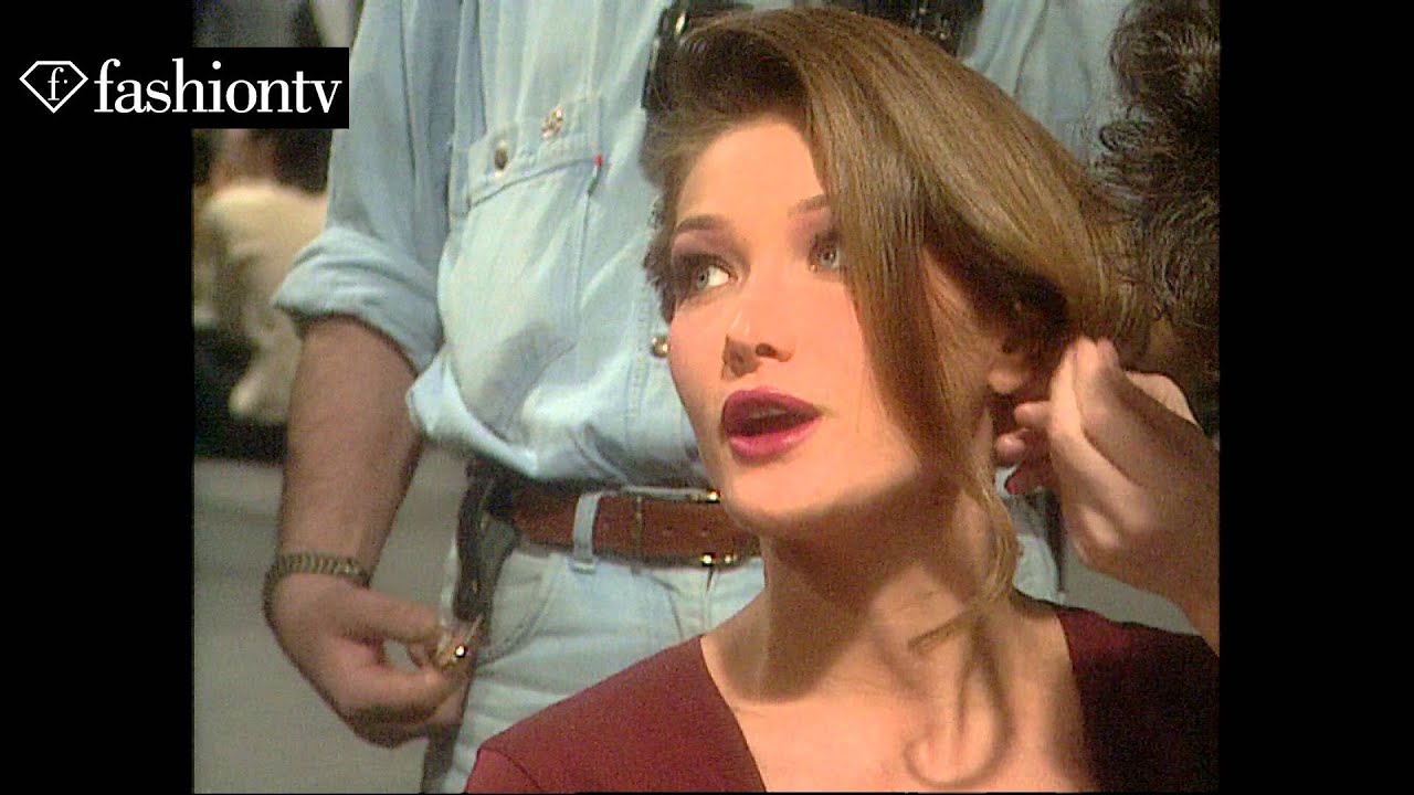 Carla Bruni Portrait Retro Youtube