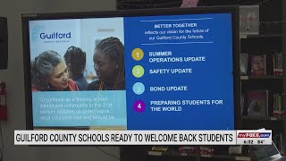 Guilford County Schools students will return to changes, updates