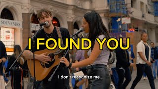 THEY MET BUSKING! This love story will make your cry! | Atticus Blue & Leire - I Found You