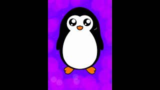 how to draw cute Penguin #digitalart #artwork #art #satisfying #asmr #shorts #ytshorts