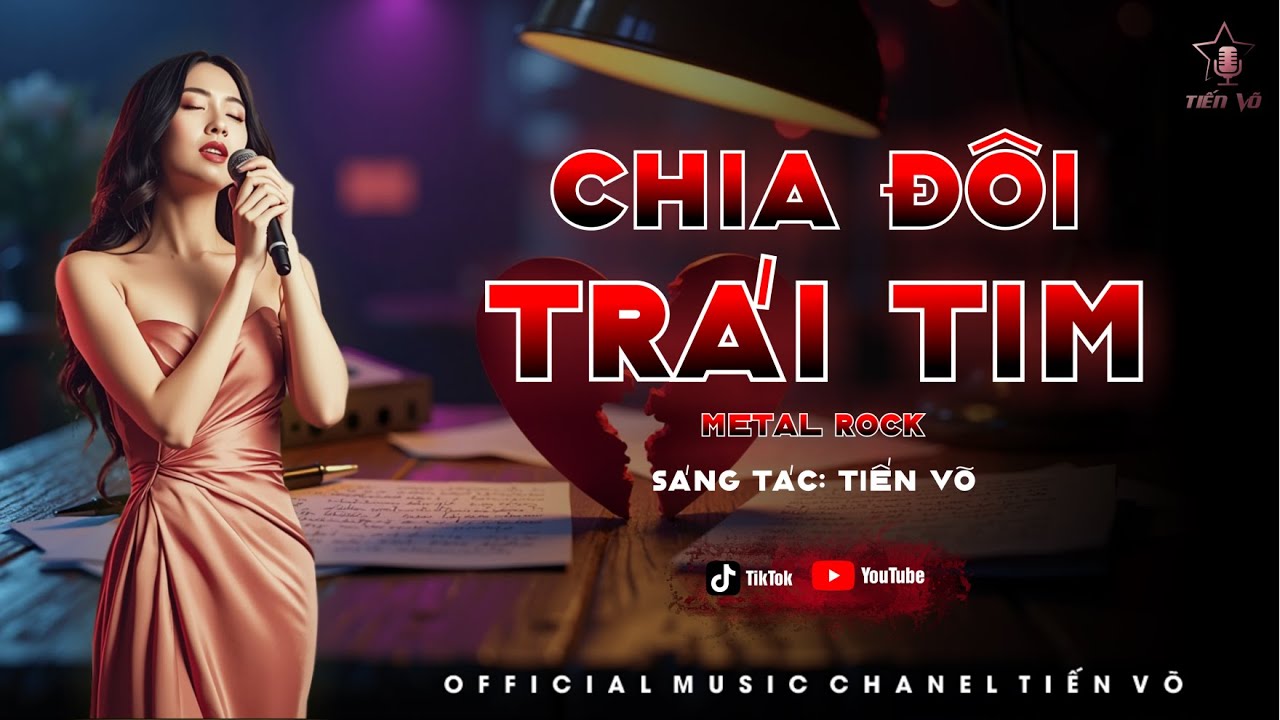 CHIA ĐÔI TRÁI TIM | Metal Rock Version | Tiến Võ