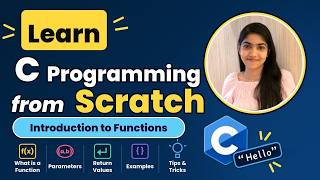 Introduction to functions | C programming for Beginners