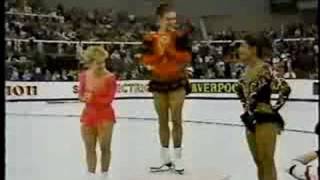 1988 Worlds Ladies event medal ceremony