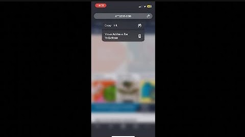 How to Move Google Chrome URL Bar to Bottom on iPhone
