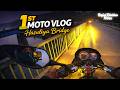 Hasuliya Bridge, Mihinpurwa, Bahraich | My first moto Vlog | Fog Light Review | Fog light for bike