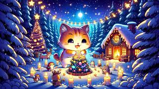 Winter Whiskers l Music Channel capturing the Enchanting Scene of a Cat's Magical Winter Day