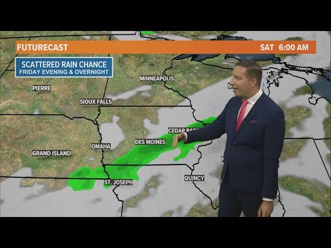 Iowa weather update: Quiet weather continues until scattered showers ...