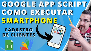 Script para EXECUTAR em SMARTPHONES | Planilhas Google