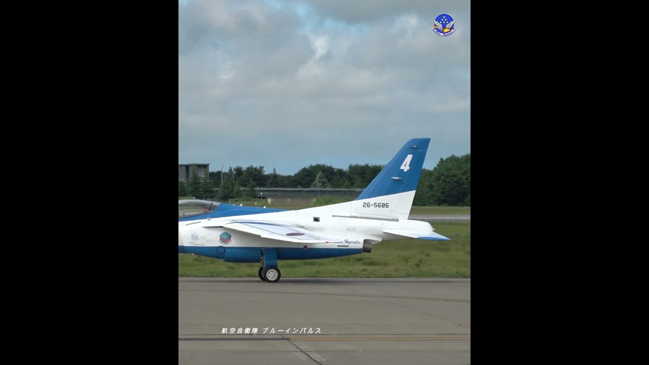 航空自衛隊 ブルーインパルスタキシングAir Self-Defense Force Blue Impulse Taxing#shorts