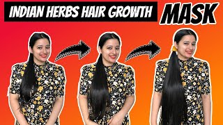 How to make Hair Grow Faster || Double Hair Growth Mask for LONG HAIR in 30 DAYS using Indian Remedy