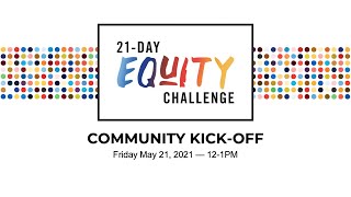 Full 21-Day Equity Challenge Kickoff Guide