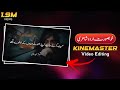 How To Make Urdu Poetry Videos In Kinemaster || Technical Seedu