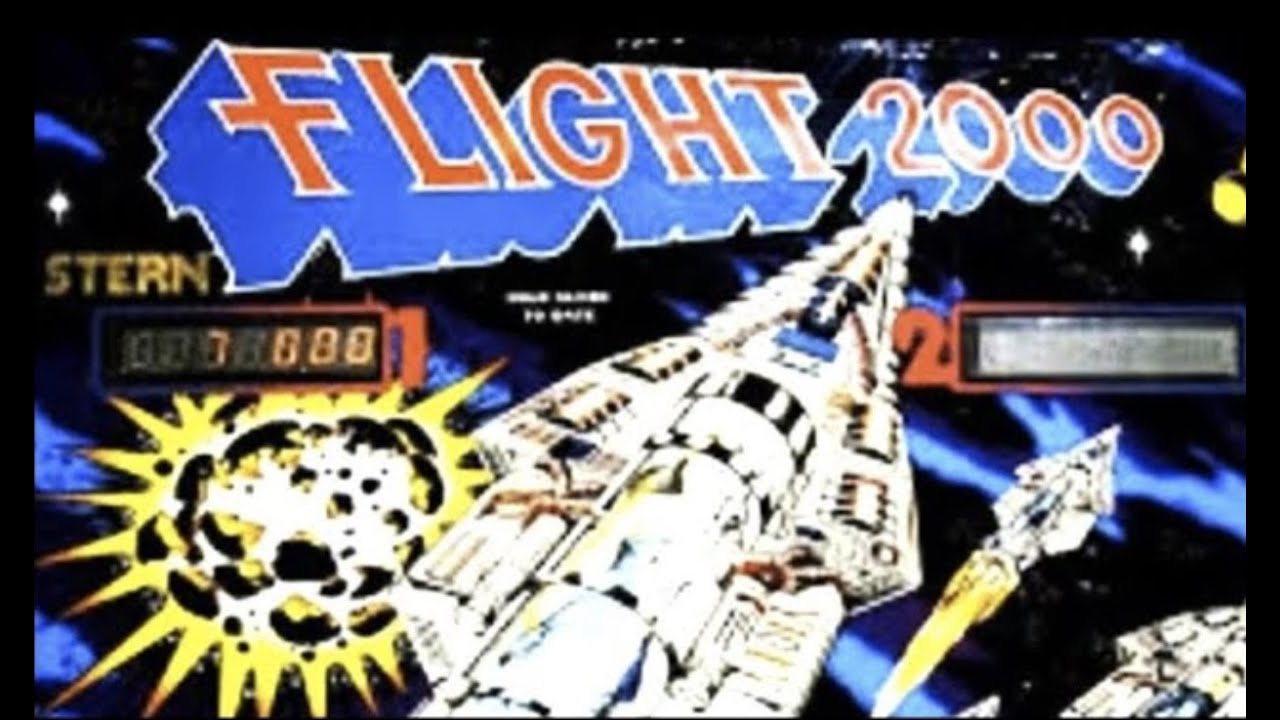 [4k] Stern Flight 2000 1980 Pinball Arcade Play - YouTube