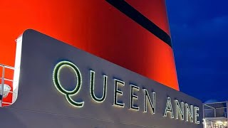 Cunard’s Queen Anne maiden arrival to Southampton | Horn blast