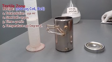 Textile Color Fastness to Water