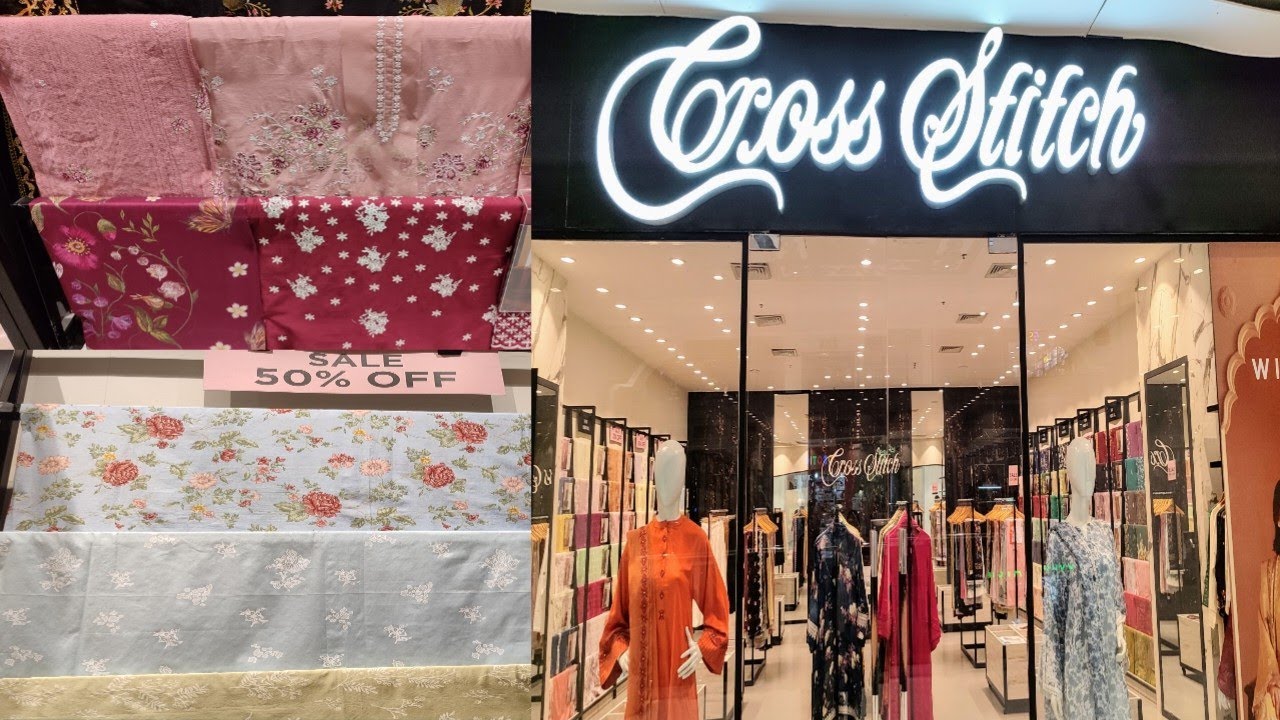 Cross Stitch | Winter Arrival's 2024 | Unstitched & Pret Collection