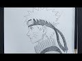 How To Draw Naruto Uzumaki || Naruto Sketch Tutorial || Easy Anime Art
