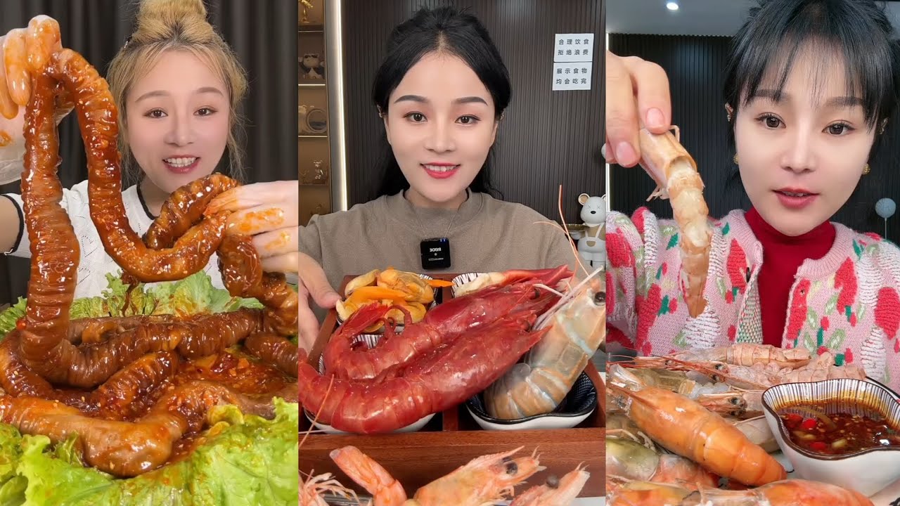 Mukbang #9 Eat Meat 🍖🥓🌶️ chicken 🍗🍗, Noodles... #mukbang  #eatingshow #yummy #seafood 