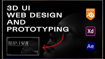 HOW TO CREATE 3D WEB DESIGN & ITS PROTOTYPE | TUTORIAL | 3D UI/UX