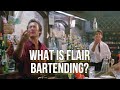 What is flair bartending