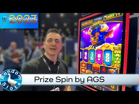Prize Spin Slot Machine by AGS at #IGTC2023