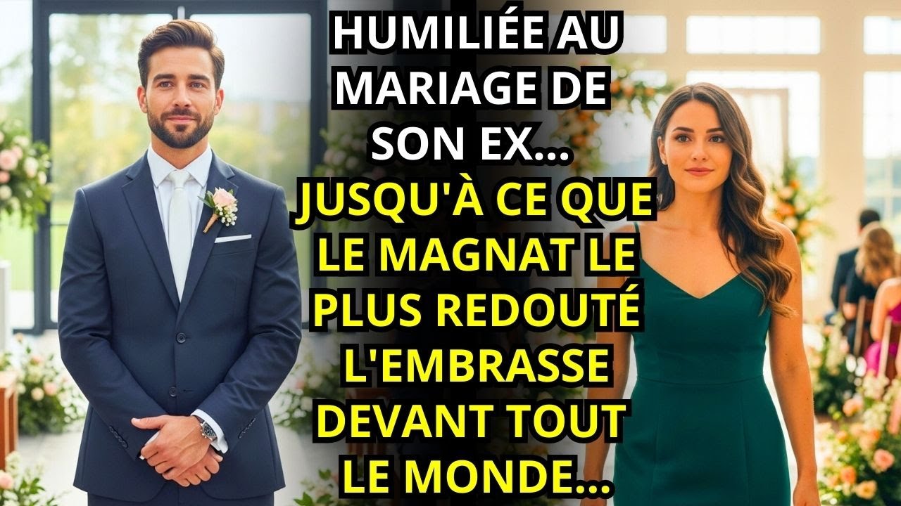 Humiliée au mariage de son ex... jusqu'à ce que le redoutable millionnaire l'embrasse...