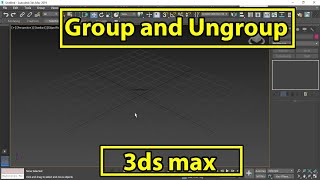 Group and ungroup | 3ds max hindi tutorial | study edutech