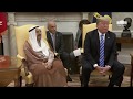 President Trump Meets with the Amir of the State of Kuwait