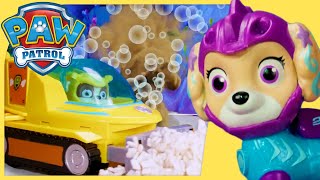 Aqua Pups Stop a Sand Tornado | PAW Patrol | Toy Play for Kids
