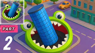 Hole.io Gameplay Walkthrough Part 2 | Ultimate Black Hole Mobile Game (iOS & Android) screenshot 5