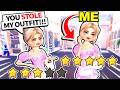 I COPIED PEOPLE S OUTFITS In Dress To Impress THEY GOT MAD 