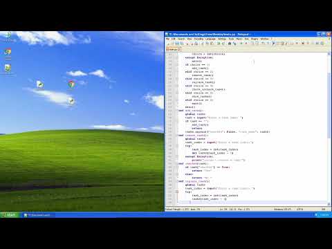 Python on Windows XP!