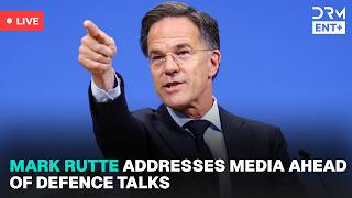 🔴LIVE: NATO Secretary General Rutte Speaks! Big Defence Meeting in Brussels | AC1Y