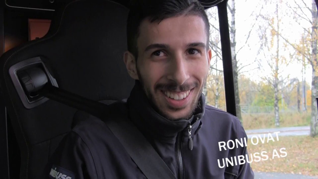 Yrkessjåførlærlinger hos Unibuss Alnabru