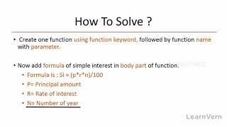 Solution of Parameterized Function