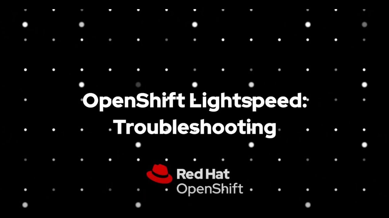 Understand alerts and errors better with Red Hat OpenShift Lightspeed ...