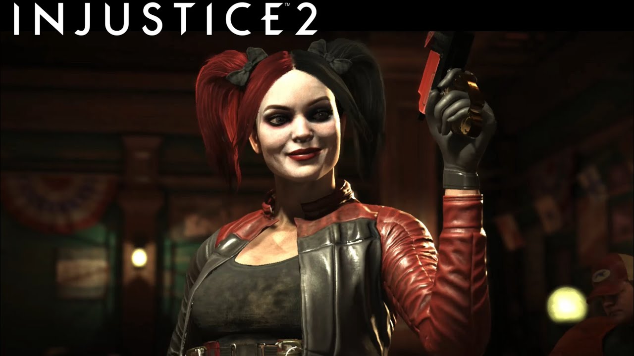 Injustice 2: Harley Quinn vs Bane on Hard Difficulty