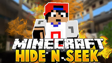 Minecraft | Hide N Seek Minigame #1 | REDHATTER PLAYS!