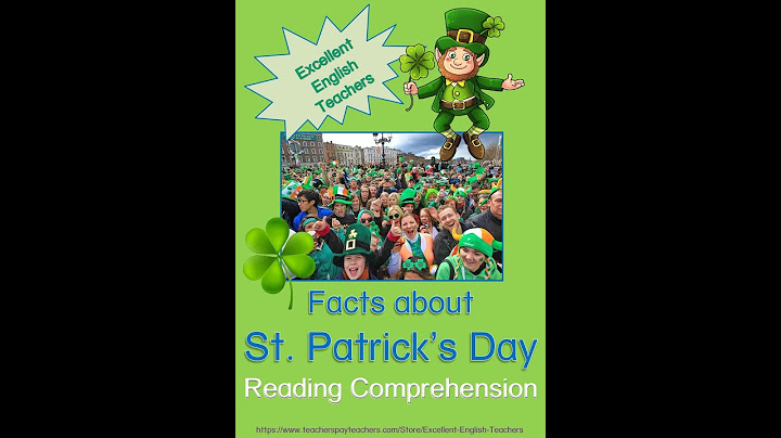 St patricks day reading comprehension worksheets pdf