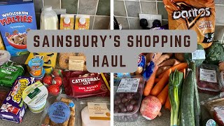 Sainsbury’s family shopping haul | Slimming World | Grocery Haul UK
