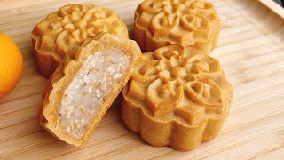 Bánh Trung Thu Nhân Sữa Dừa Dẻo Thơm